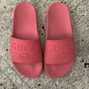 Gucci pool slides
